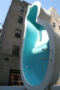 Kunst vor dem Rockefeller Center
