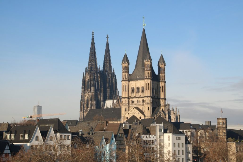 Kölner Dom und Groß St. Martin