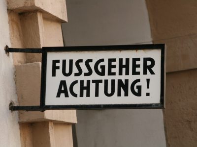 Achtung Fussgeher